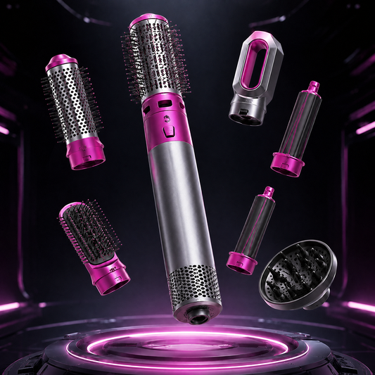 AirLuxe Pro™ Cepillo secador 7 en 1